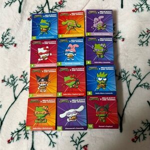 NIB McDonald’s TMNT X Sanrio Hello Kitty Collab Complete Set